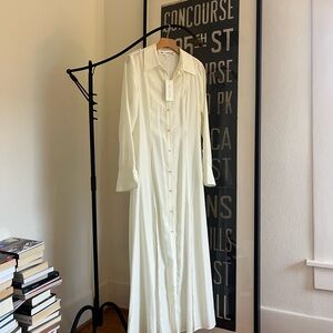 Mr. Larkin Ivory Oakley Dress Shirt